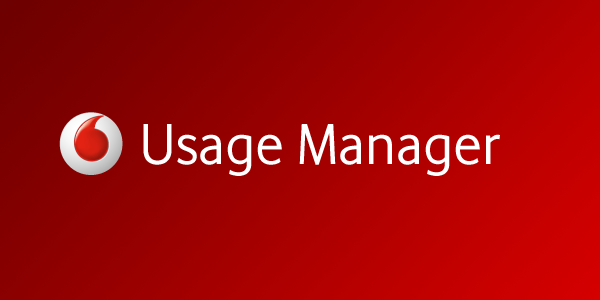 Vodafone Usage Manager